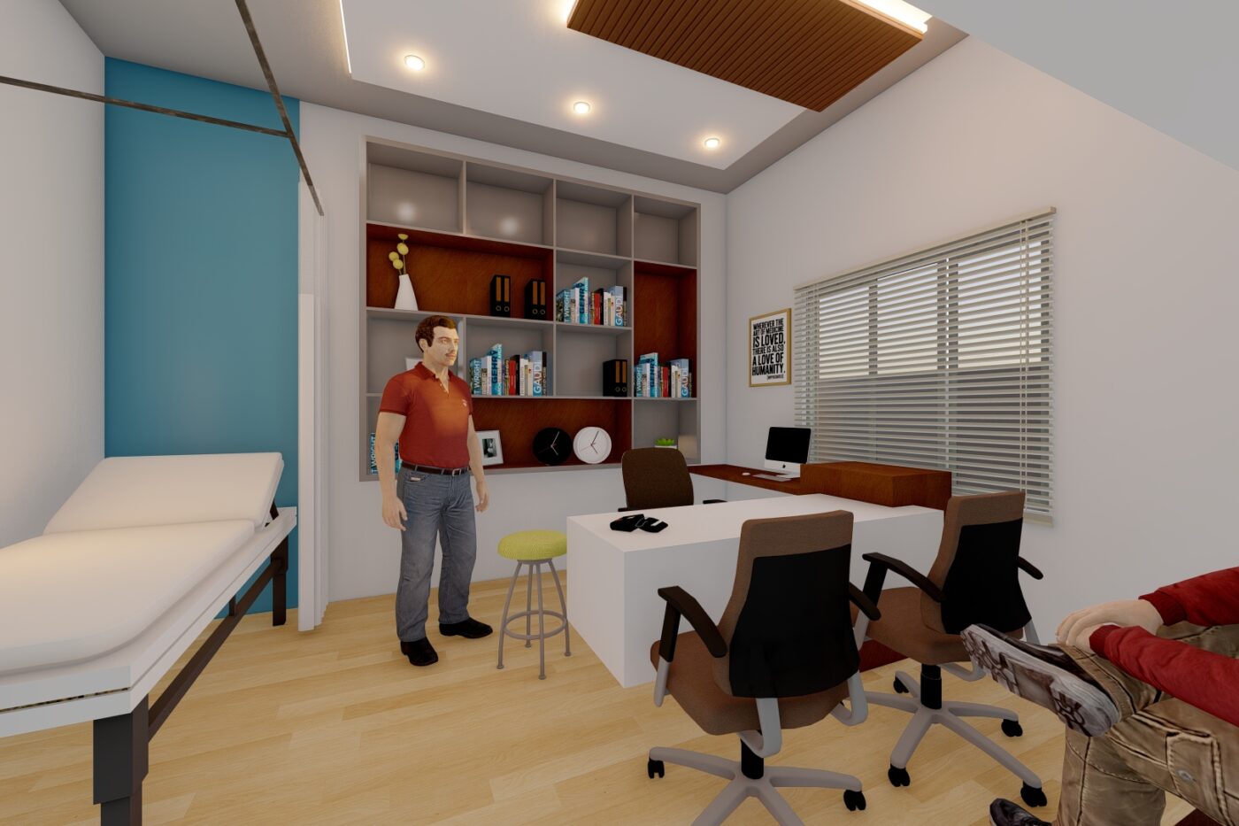 Clinic & residence for Dr.Renuka Prasad