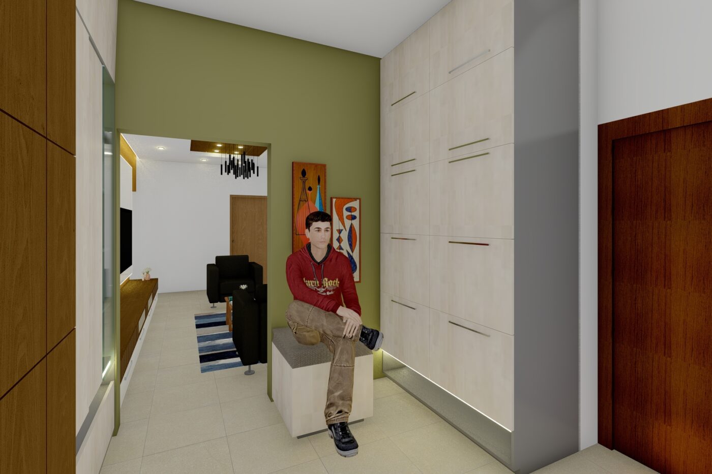 Clinic & residence for Dr.Renuka Prasad